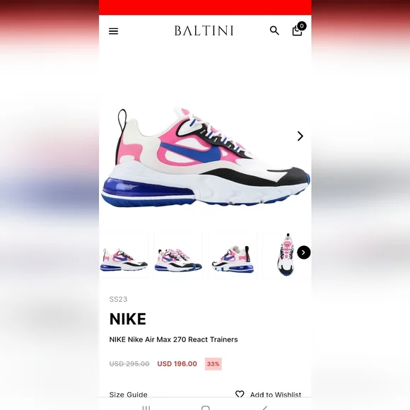 Nike Air React 270 - Picture 13 of 13